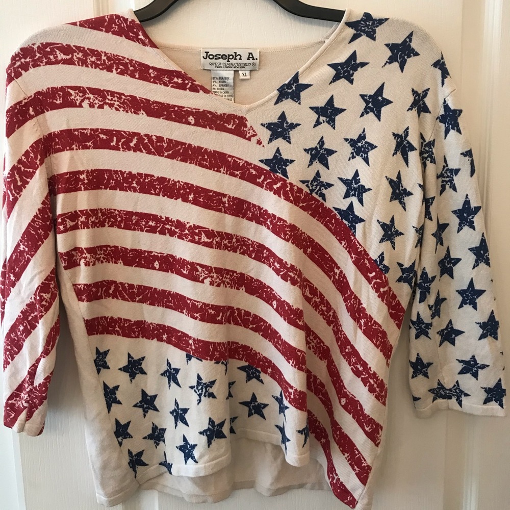 JOSEPH A. Stars & Stripes Sweater